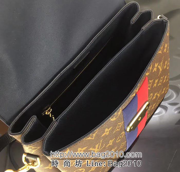 路易威登LV頂級原單 M43778藍單手柄Georges中號手袋 可手提肩背 YDH1816